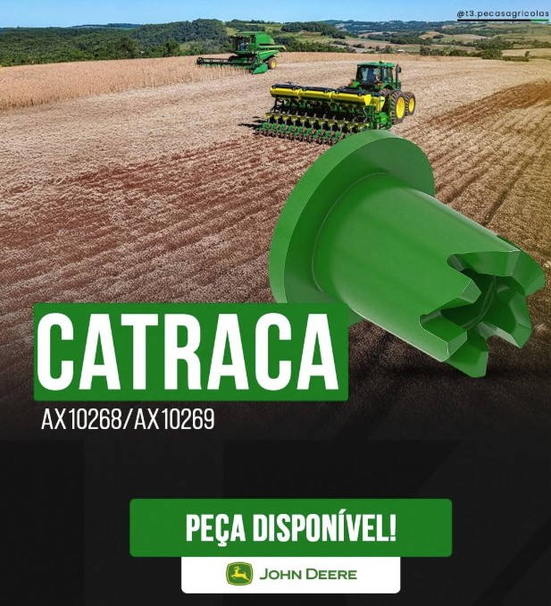 Catraca — código AX10268 — John Deere