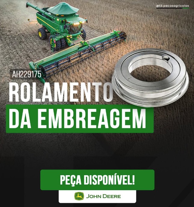 Rolamento da Embreagem — código AH229175 — John Deere