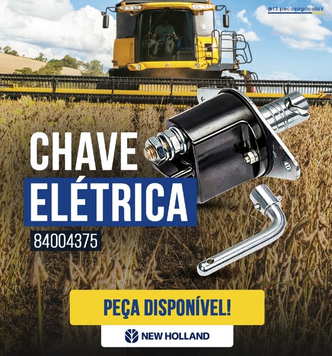 Chave Elétrica — código 84004375 — New Holland