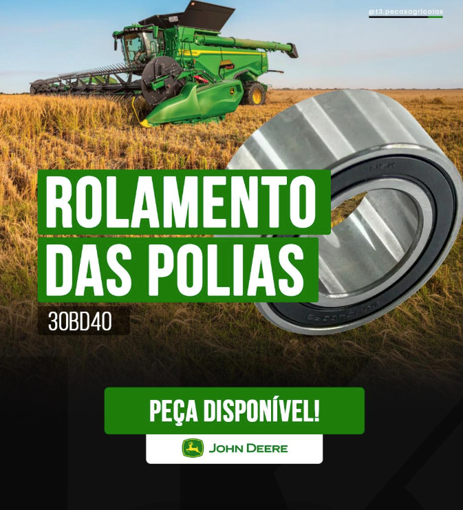 Rolamento das Polias — código 30BD40