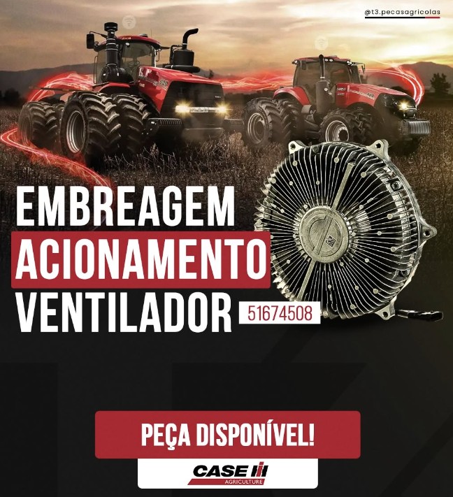 Embreagem Acionamento Ventilador — código 51674508 — Case IH