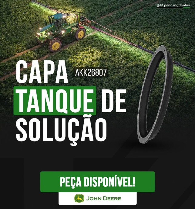 Capa Tanque de Solução — código AKK26807 — John Deere