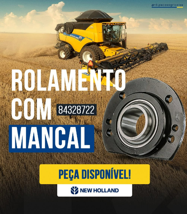 Rolamento com Mancal — código 84328722