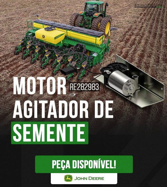 Motor Agitador de Semente — código RE282983 — John Deere
