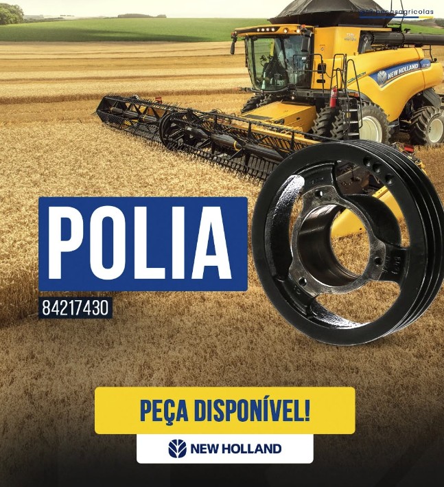 Polia — código 84217430 — New Holland