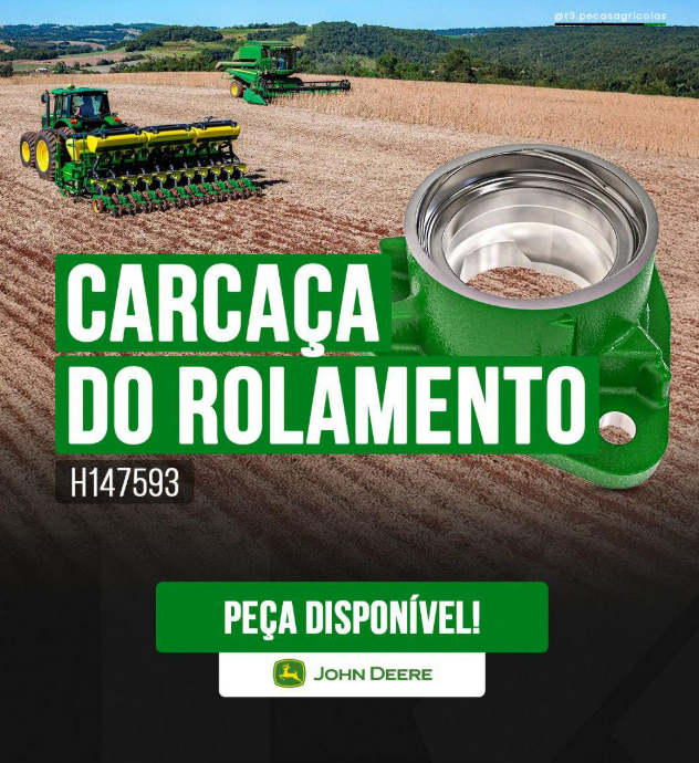 Carcaça do Rolamento — código H147593