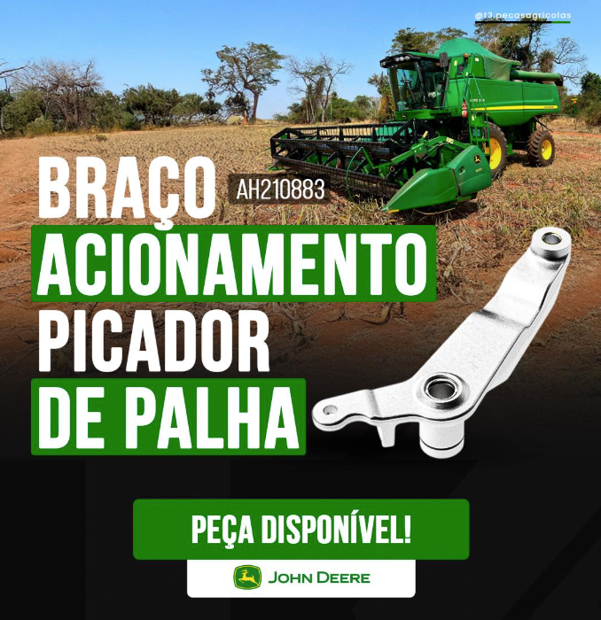 Braço de Acionamento do Picador de Palha — código AH210883