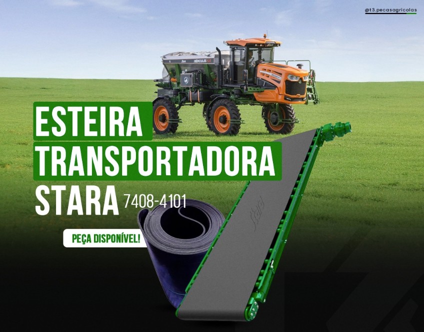 Esteira Transportadora Stara — código 7408-4101 — Stara