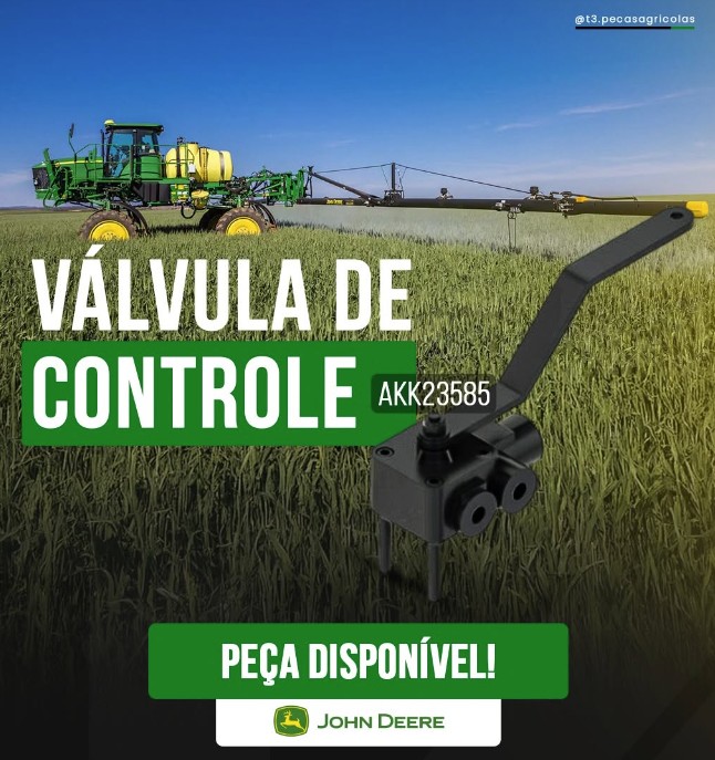 Válvula de Controle — código AKK23585 — John Deere