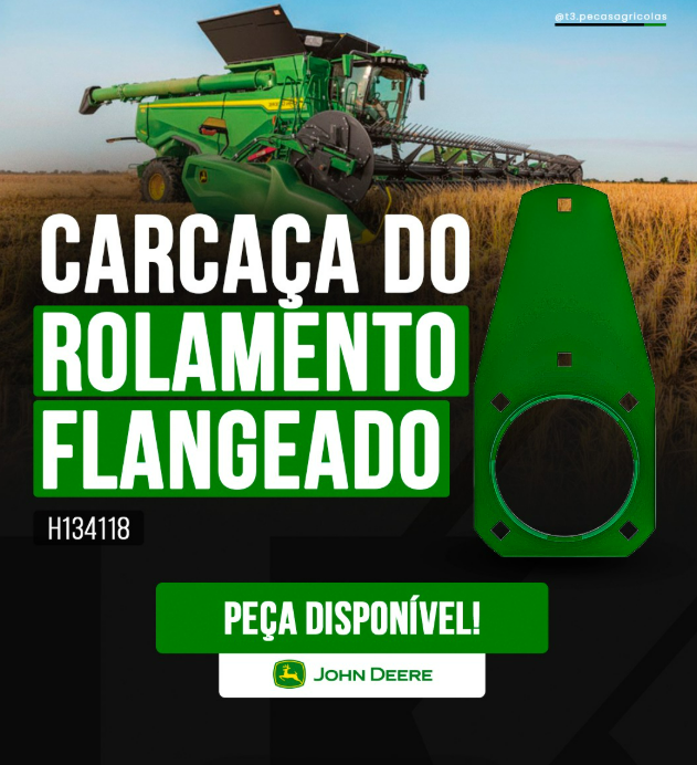 Carcaça do Rolamento Flangeado — código H134118