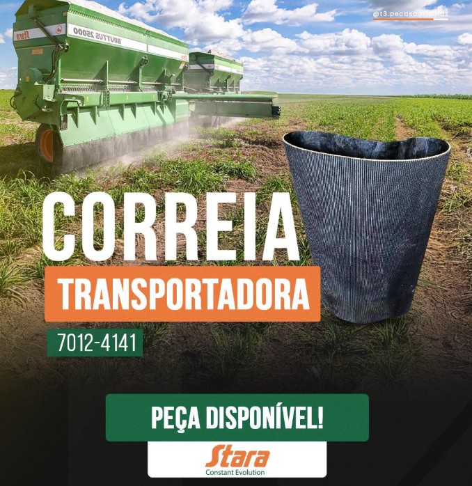 Correia Transportadora — código 7012-4141 — Stara