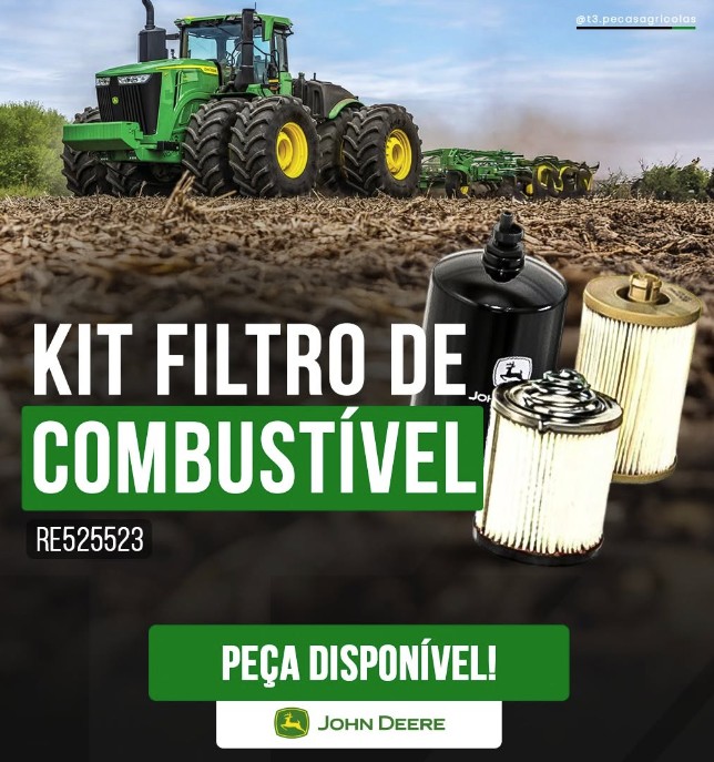 Kit Filtro de Combustível — código RE525523 — John Deere