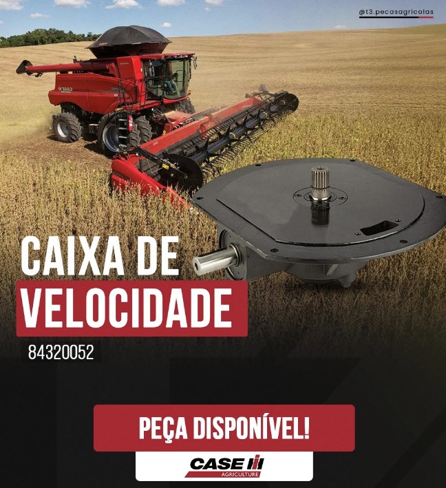 Caixa de Velocidade — código 84320052 — Case IH