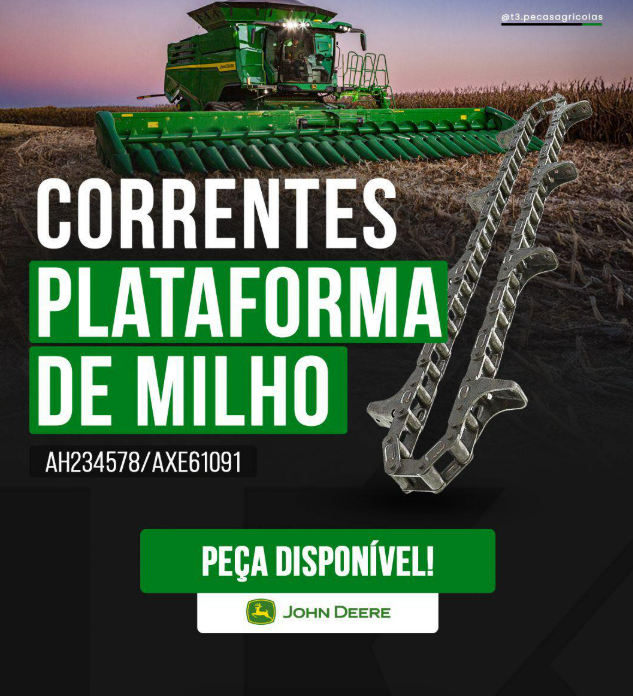 Correntes Plataforma de Milho — código AH234578 / AXE61091