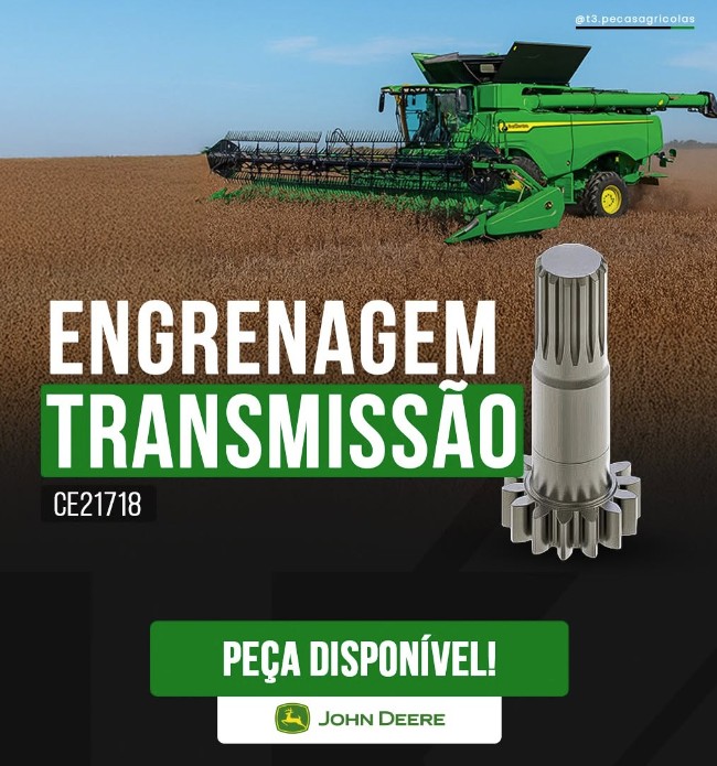 Engrenagem de Transmissão — código CE21718 — John Deere