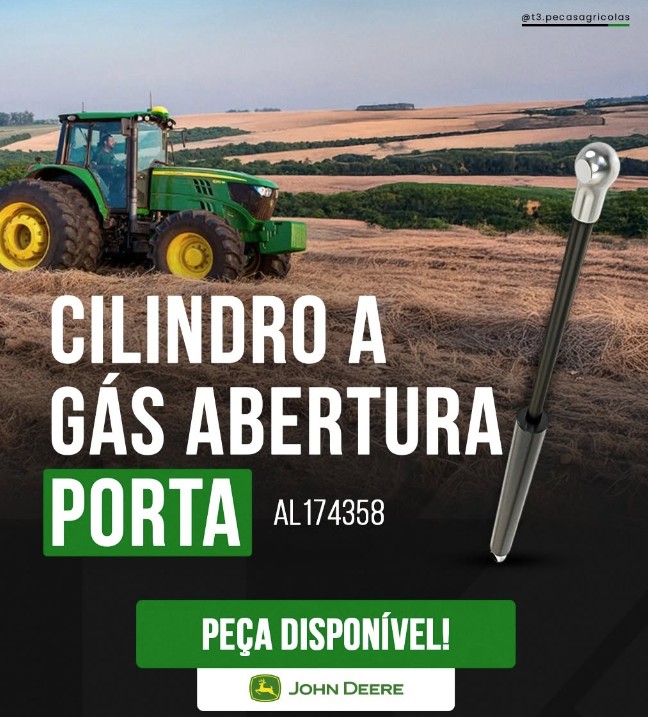 Cilindro a Gás Abertura de Porta — código AL174358 — John Deere